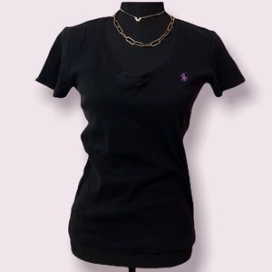 polo womens v neck t shirts